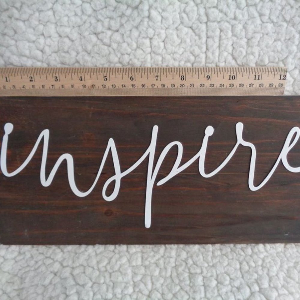 Final!*Brand New: "Inspire" sign